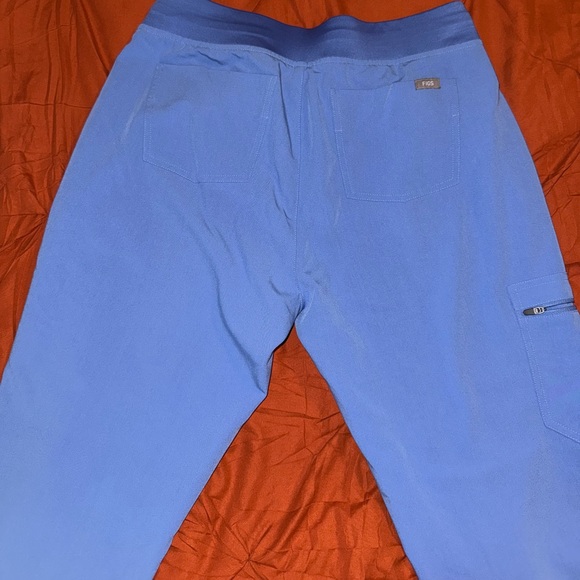 FIGS Zamora Scrub Pants in Ceil Blue - Picture 2 of 6